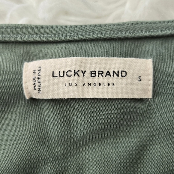 Lucky Brand Flowy Peplum Top. Size Small. Good preowned condition. - Picture 7 of 7